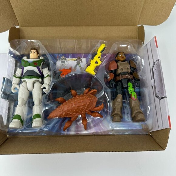 Disney Pixar Lightyear Space Ranger Defense Figurines Toy  Buzz Izzy Alien Gift - Picture 3 of 10